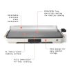 XL Electric Griddle 12" x 22"- Non-Stick, Cornflower Blue by Drew Barrymore